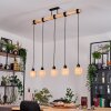 Cavaca hanging light, pendant light Ecru, black, 5-light sources