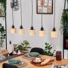 Cavaca hanging light, pendant light Ecru, black, 5-light sources