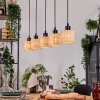 Cavaca hanging light, pendant light Ecru, black, 5-light sources