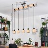 Cavaca hanging light, pendant light Ecru, black, 5-light sources