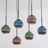 Koyoto hanging light, globe light, pendant light Smoke-coloured, 6-light sources