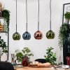 Koyoto hanging light, globe light, pendant light Ecru, black, 4-light sources