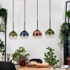 Koyoto hanging light, globe light, pendant light Ecru, black, 4-light sources