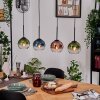 Koyoto hanging light, globe light, pendant light Ecru, black, 4-light sources