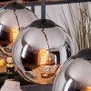 Koyoto hanging light, globe light, pendant light Ecru, black, 4-light sources