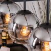 Koyoto hanging light, globe light, pendant light Ecru, black, 4-light sources