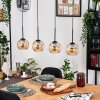 Koyoto hanging light, globe light, pendant light Ecru, black, 4-light sources