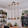 Koyoto hanging light, globe light, pendant light Ecru, black, 4-light sources