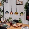 Koyoto hanging light, globe light, pendant light Ecru, black, 4-light sources