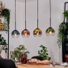 Koyoto hanging light, globe light, pendant light Ecru, black, 4-light sources