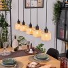 Sabadim hanging light, pendant light Ecru, black, 5-light sources