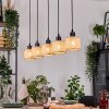 Sabadim hanging light, pendant light Ecru, black, 5-light sources