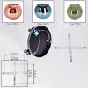 Koyoto ceiling light, globe light 30 cm blue, green, coppery, 3-light sources