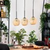 Basto hanging light, pendant light Ecru, black, 3-light sources