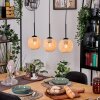 Basto hanging light, pendant light Ecru, black, 3-light sources