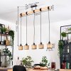 Barcos hanging light, pendant light Ecru, black, 5-light sources
