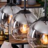 Koyoto hanging light, globe light, pendant light Ecru, black, 3-light sources