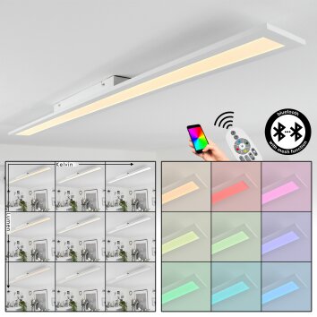 Voisines Ceiling Light LED, 1-light source, Remote control, Colour changer