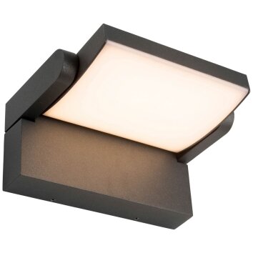 AEG Grady Outdoor Wall Light LED anthracite, 1-light source