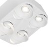AEG LECA ceiling light LED white, 4-light sources