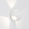 AEG GUS outdoor wall light LED white, 3-light sources