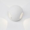 AEG GUS outdoor wall light LED white, 3-light sources