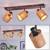 Kinnared ceiling light, ceiling spotlight black, 3-light sources