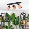 Kinnared ceiling light, ceiling spotlight black, 3-light sources