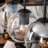 Koyoto hanging light, globe light, pendant light Ecru, black, 3-light sources