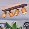 Kinnared ceiling light, ceiling spotlight black, 4-light sources