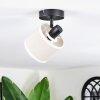 Bassagoda ceiling light, ceiling spotlight black, 1-light source