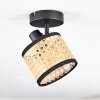 Ramila ceiling light, ceiling spotlight black, 1-light source