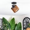 Cando ceiling light, ceiling spotlight black, 1-light source