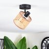 Barcos ceiling light, ceiling spotlight black, 1-light source