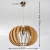 VALKOM Pendant Light matt nickel, 1-light source