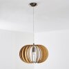 VALKOM Pendant Light matt nickel, 1-light source