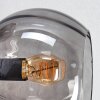 Koyoto ceiling light, globe light 59 cm Smoke-coloured, 6-light sources
