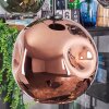 Ripoll hanging light, globe light, pendant light blue, green, coppery, 5-light sources
