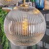 Koyoto hanging light, globe light, pendant light gold, black, 5-light sources