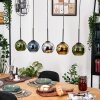 Koyoto hanging light, globe light, pendant light Ecru, black, 5-light sources