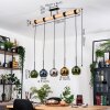 Koyoto hanging light, globe light, pendant light Ecru, black, 5-light sources