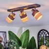 Fallhagen ceiling light, ceiling spotlight black, 3-light sources