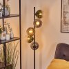 Koyoto globe light, floor lamp 31 cm blue, gold, green, clear, 5-light sources