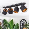 Alsen ceiling light, ceiling spotlight black, 4-light sources