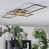 Manor ceiling light LED black, 1-light source