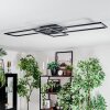 Manor ceiling light LED black, 1-light source