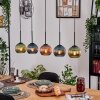Koyoto hanging light, globe light, pendant light Ecru, black, 5-light sources