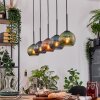 Koyoto hanging light, globe light, pendant light Ecru, black, 5-light sources