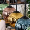 Koyoto hanging light, globe light, pendant light Ecru, black, 5-light sources