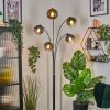 Koyoto globe light, floor lamp blue, gold, green, clear, 5-light sources